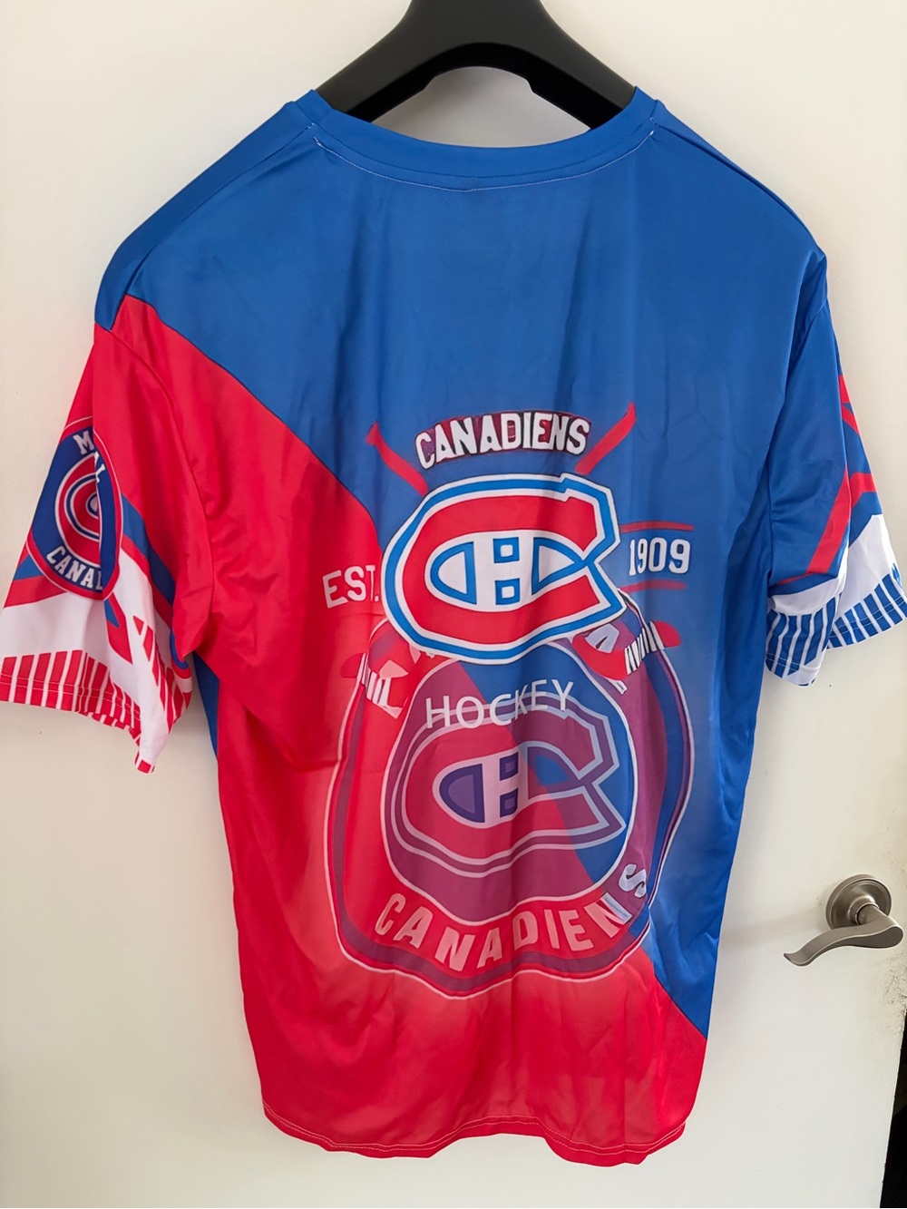 Montreal Canadiens Blue & Red Hockey Tee